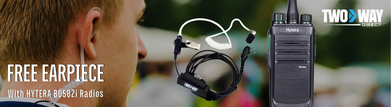 BD502i Free Earpiece Offer